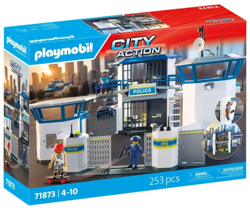 Playmobil 71873 Policajné veliteľské centrum